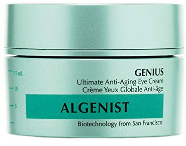 Algenist Genius Ultimate Anti-Aging Augencreme – Vegane, Straffende Augencreme gegen Falten und Augenringe mit Mikroalgenöl & Kollagen – Nicht Komedogene & Hypoallergene Gesichtspflege (15 ml)