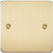 Knightsbridge FP8350BB Brushed Brass FPAV8350BB Flat 1G Blanking Plate