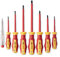 Workzone 8 Stück isoliert 1000 V VDE Pozi (PZ) & Schlitz-Schraubendreher Set iec60900