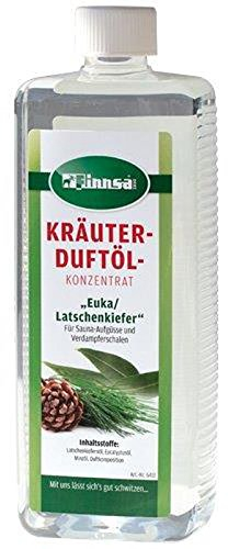 Finnsa Duftöle für Sauna und Verdampferschalen 1,0 l, Euka/Latschenkiefer