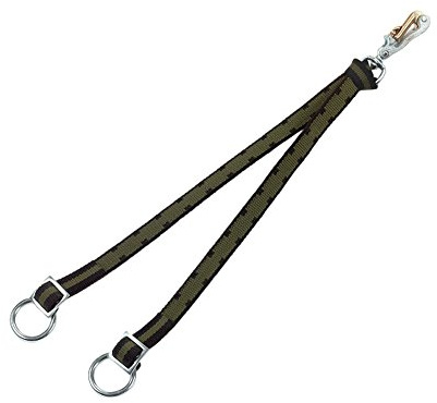 Kerbl Bodenriemen doppelt, 60cm, mit Sicherheitsverschl. klein