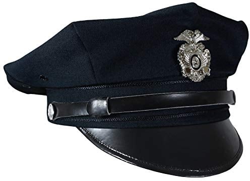 Mil-Tec US Police Schirmmütze m.Abz.dk.blau Gr.S