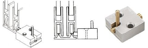 C.R. LAURENCE D812A CRL Satin Anodized Low Profile Deck Catch for Pass-Thru Windows by C.R. Laurence