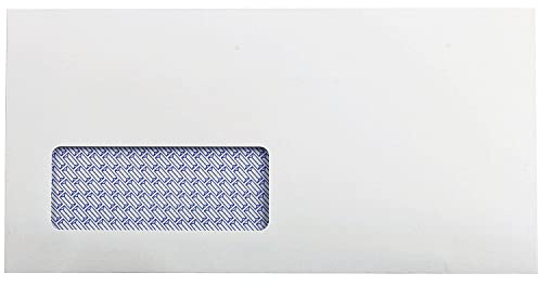 Q-Connect DL Envelopes Window Recycled Self Seal 100gsm White (Pack of 500) KF3505