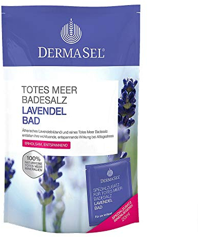DERMASEL Totes Meer Badesalz+Lavendel SPA 1 P