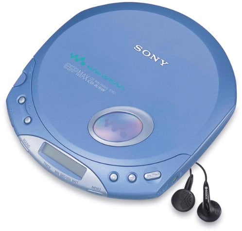 Sony D-E351 Personal CD Player (Blue)