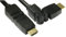 Metronic 470267 Cable HDMI Giratorio Macho/Macho 1,5 m Negro