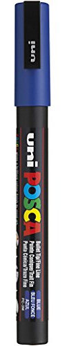 Uni : Posca : Marker : PC-3M : Fine Bullet Tip : 0.9 - 1.3mm : Blue
