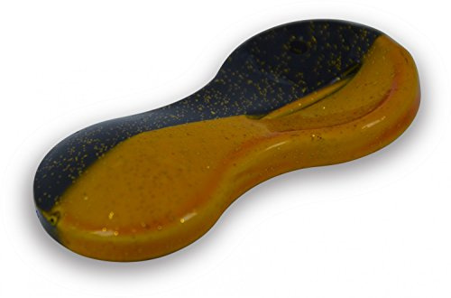 Zebco Flatty Teaser Inline Buttlöffel (30g, 50g o. 80g), Gewicht:80g, Farbe:Schwarz/Gold