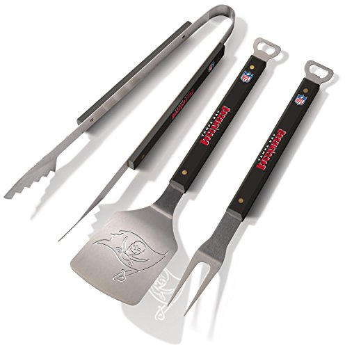 YouTheFan Piece BBQ Set NFL Cleveland Browns Spirit Series 3-teiliges Grillset