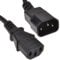 kenable Power Extension Cable IEC Male to Female UPS Lead C14 to C13 1.8m Black [1.8 metres]