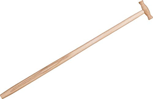 TRIUSO Spatenstiel Esche, mit T-Griff 95 cm, gebog