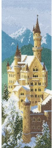 Neuschwanstein Castle - 14 count Aida - Cross Stitch Kit