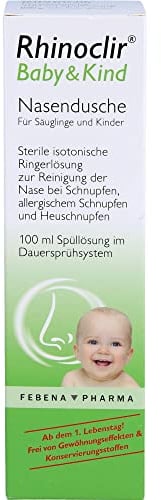 RHINOCLIR Baby & Kind Nasendusche Lösung 100 ml