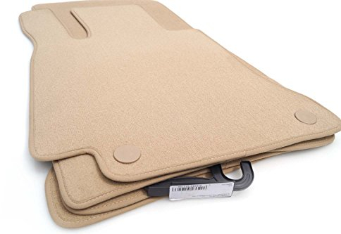 kh Teile Fußmatten/Velours Automatten Original Qualität Stoffmatten 4-teilig beige