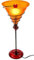 GURU SHOP Tischleuchte Kokopelli - Kada L Orange, 60x22x22 cm