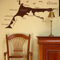 wandtattoo-factory Der Darß 100 x 50cm- Farbe: Hellbraun