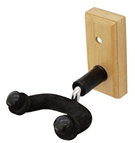 DIMAVERY Wandhalter für Gitarre WOOD | Wandhalter für Gitarre aus Holz