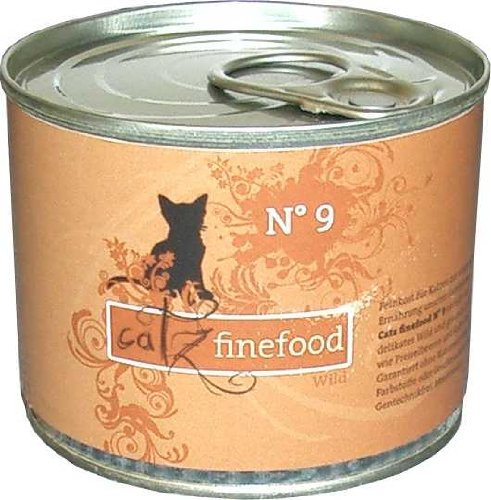 catz finefood No.9 Wild 200 g - Sie erhalten 6 Packung/en; Packungsinhalt 200 g