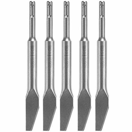 BOSCH HS1400B5 SDS-Plus Mortar Knife, 1/4-Inch x8-Inch, 5-Piece