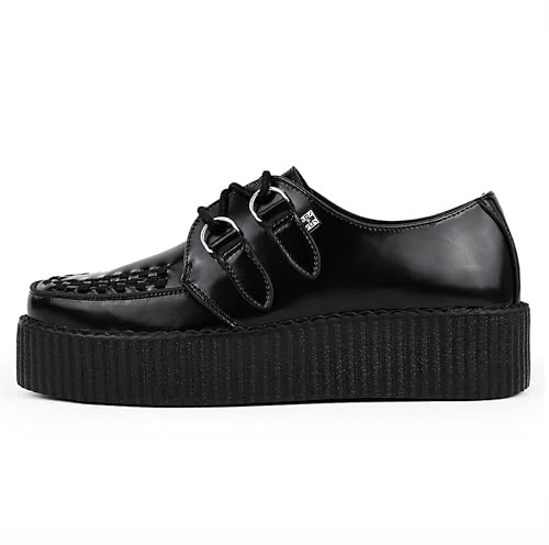 T.U.K. Leather Viva High Creeper - Chaussures pour Hommes et Femmes - Différentes Couleurs