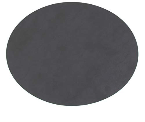 Lind DNA 982216 Nupo Tischset Platzset Oval L, schwarz, 35x46 cm