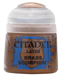 CITADEL Games Workshop Colour Layer: Brass Scorpion (12ml) Paint