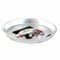 Pentole Agnelli Linea Pasticceria e Pizza Tortiera Conica in Alluminio con Orlo (H 3 cm), Argento, 38 cm