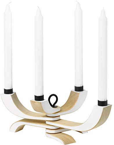 Design House Stockholm - Nordic Light Kerzenleuchter - 4-armig, weiß