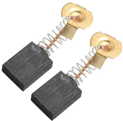 sourcingmap 2 pièces balai de charbon de moteur 6,5 mm x 13,5 mm x 17 mm d'outil électrique de moteur électrique