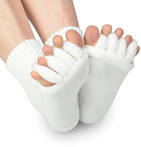 Boolavard Comfy Toe Foot Alignment Socks