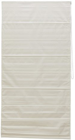Raffrollo Verdunkelung, Blickdicht Ecru B 90 cm