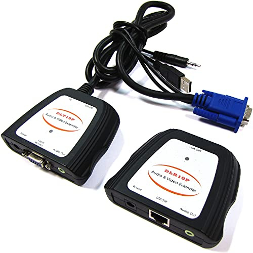 BeMatik - VGA und Audio Extender über Cat.5e (30 m)