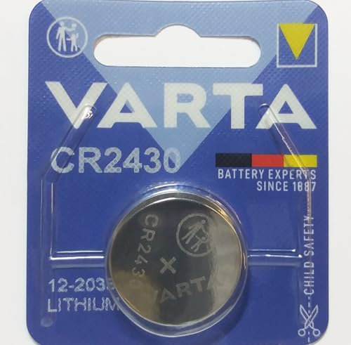 Varta Electronics CR2430 Pile au lithium 3,0 V sous blister