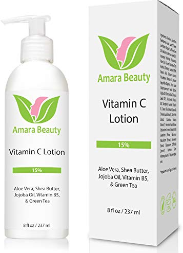 Vitamin C Face & Body Lotion 15% with Shea Butter & Jojoba Oil - 237 ml