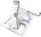 Remington Smooth and Silky Cordless Women's Wet and Dry Bikini Trimmer with 2 Comfort Combs and Beauty Bag, BKT4000, White/Purple