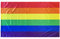 Durabol Bandera Arcoíris Orgullo Gay LGBT Pride 150 x 90 cm Satén