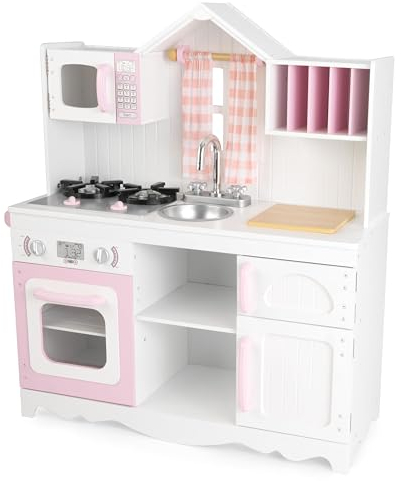 KidKraft Modern Country Wooden Play Kitchen