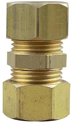 Arcanaute - Raccord laiton bicône - Manchon bicône inégal Cuivre 12-10