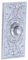Black Country Metal Works 'Anderson' Ornate Bell Push - Various Finishes Available (Brushed Chrome)
