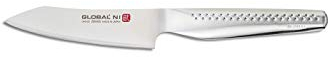 Global Ni Range 11cm Santoku Knife, All-Purpose Japanese-Style Chef's Knife, CROMOVA 18 Stainless Steel GNS-03