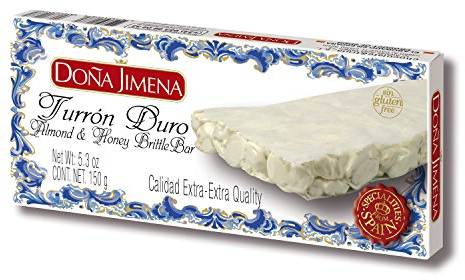 Doña Jimena Turon Dur Extra à Base d'Amande/Miel/Blanc d'Oeuf 150 g 1 Unité