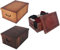 Kreher 3 Stück XL 45 Liter Deko-Kartons, Ordnungsboxen, Stapelboxen mit Deckel und Griffe, 51 x 37 x 24 cm