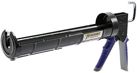 Newborn 915-GTR Super Ratchet Rod Cradle Caulking Gun with Gator Trigger Comfort Grip, 1/4 Gallon Cartridge, 6:1 Thrust Ratio