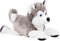 Schaffer Knuddel mich! 4742 Plüsch Hund Schlittenhund Husky, 30 cm, Grau/Weiß