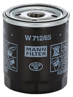 MANN-FILTER W 712/65 Oil Filter - for Off-Highway Applications | For Off-Highway, Highest Filtration Performance, Engine Protection, High Quality Sealing, True OE Engineering