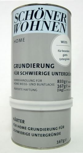Schöner Wohnen DurAcryl 2K-Haftgrund und Härter weiß 1 kg