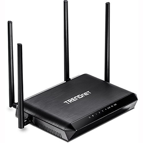 TRENDnet AC2600 MU-MIMO, Wireless Gigabit Router, Equipped with Beamforming Antennas ideal for extreme 4K streaming and Lag Free gaming, TEW-827DRU