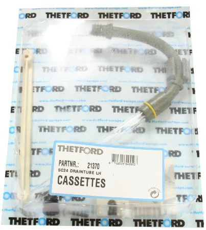 Thetford Entleerungsrohr C2 links, Weiß