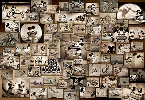 Disney Mickey Mouse 1000 piece black-and-white film collection D-1000-398 (japan import)